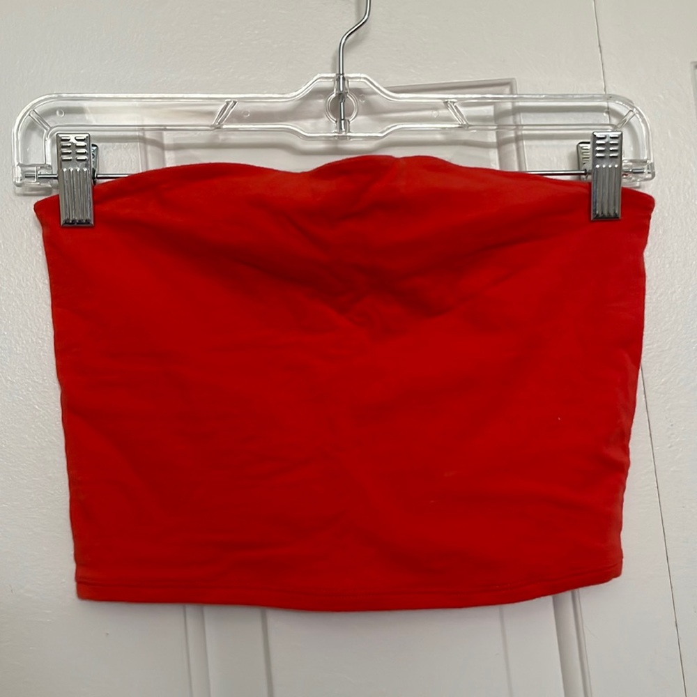 GARAGE™ BURNT ORANGE TUBE TOP